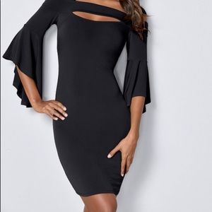 Venus Bell Sleeve Bodycon dress!